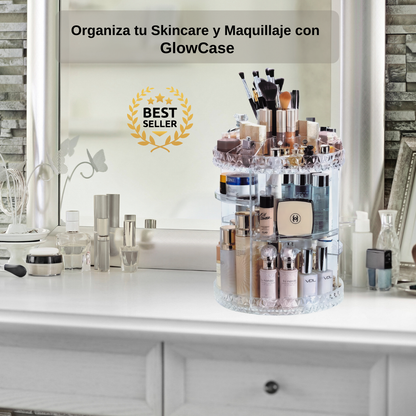 Organizador de Maquillaje 360º - Todo tu maquillaje en un solo giro