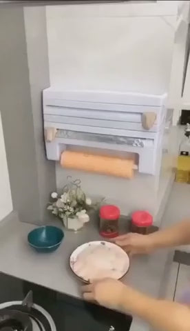 PORTARROLLOS DE PARED: 3 ROLLOS