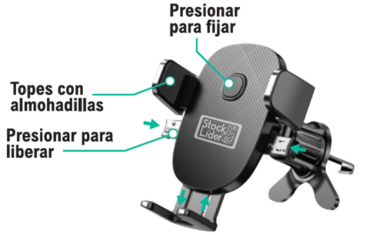 SOPORTE MÓVIL FIJACIÓN AUTOMÁTICA