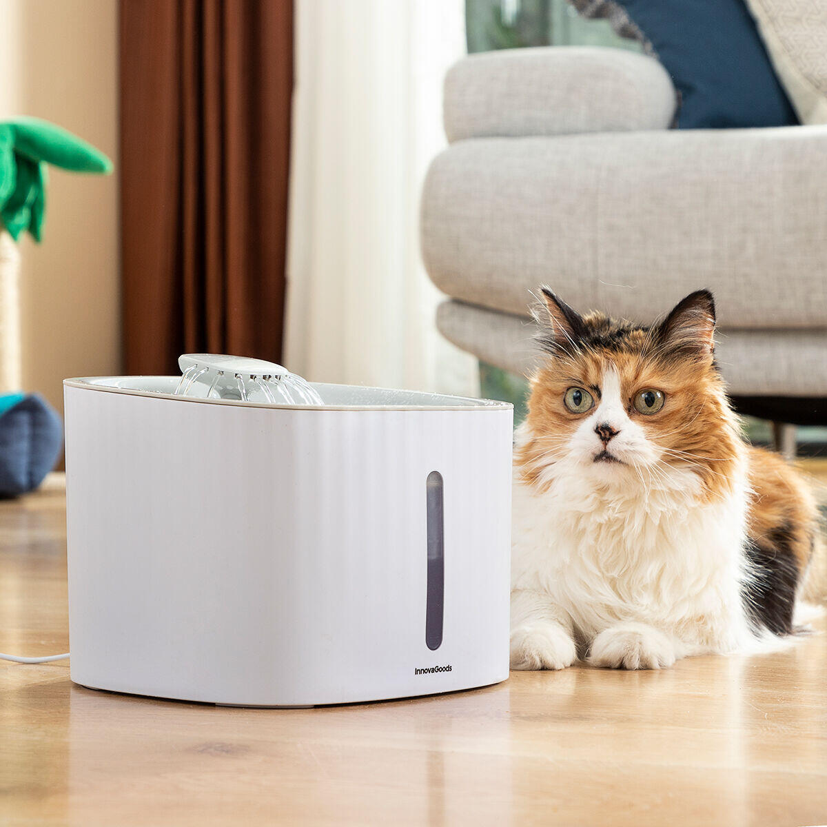 💦 FUENTE DE AGUA PARA MASCOTAS 3L – SILENCIOSA, CON FILTROS Y APAGADO AUTOMÁTICO