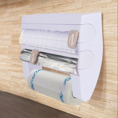 PORTARROLLOS DE PARED: 3 ROLLOS